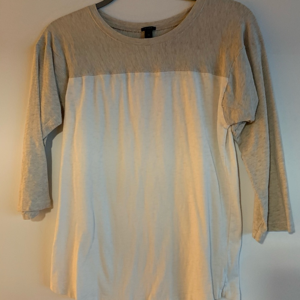 JCrew tee 3/4 sleeve